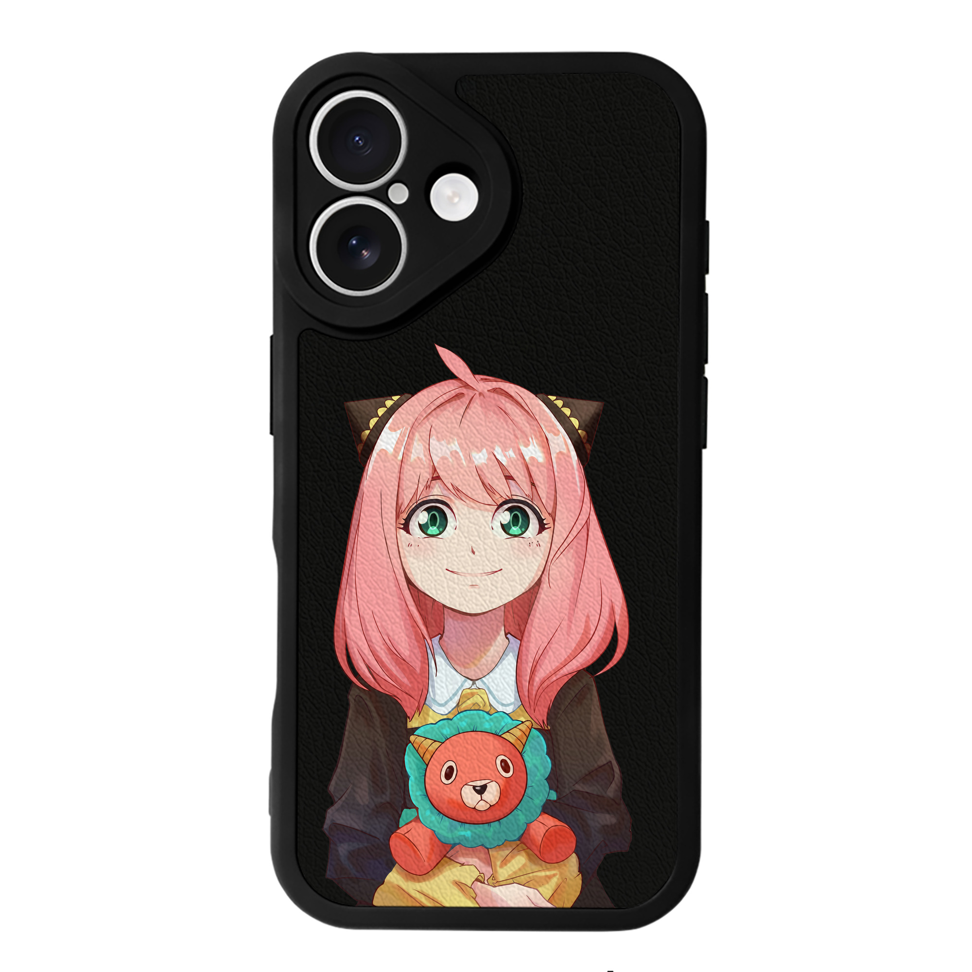 （画像用） SPY×FAMILY间谍家家酒 【iPhone 16シリーズ対応】シリコンスマホケース（レザー調） 材質：シリコン